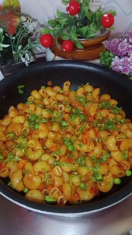Desi Macaroni | Quick Desi Pasta 🍝 recipe