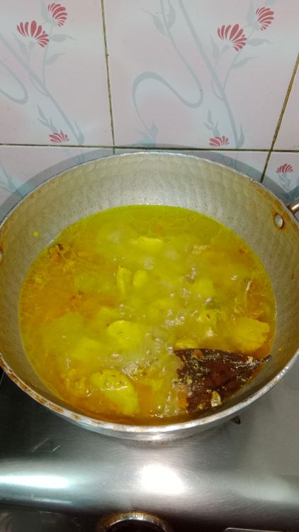 Step 3.1: Boil 4 cups of water separately