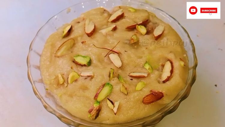 Step 1.1: Serve in a bowl by garnishing with roasted dryfruits of your choice