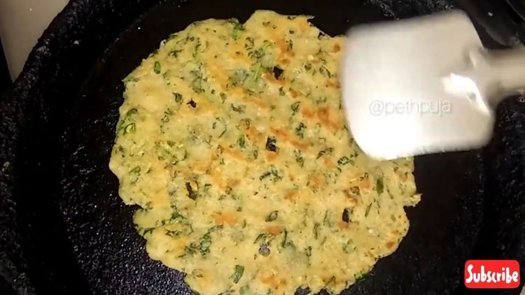 Step 1.3: Heat a tawa , apply ghee on one side then again in the other side 