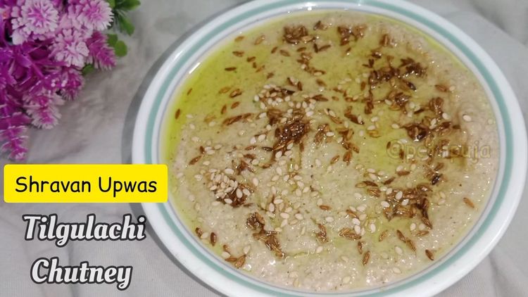 Vrat ki Til Chutney recipe