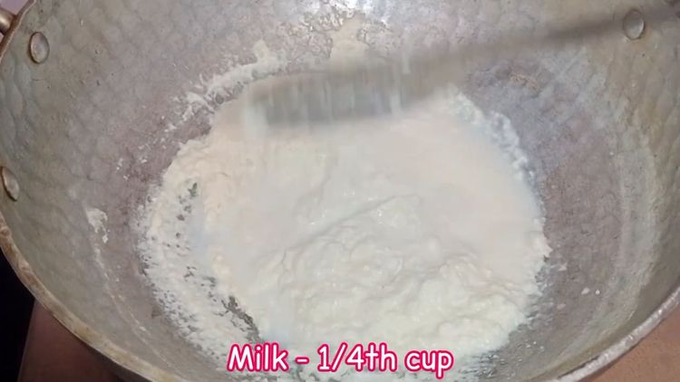 Step 2.2: Transfer the prepared paneer to a kadhai