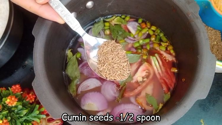 Step 1.2: Transfer the soaked lentils to a pressure cooker