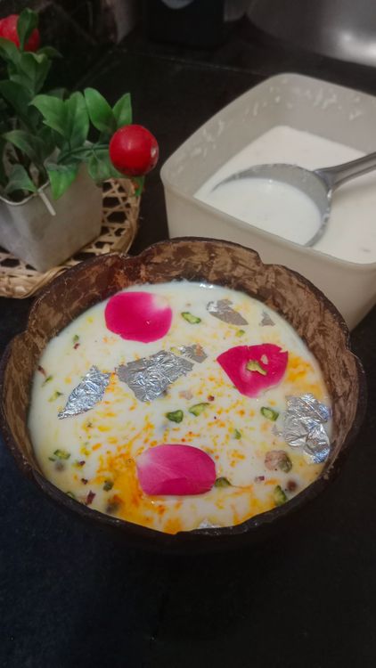 Step 1.1: Refrigerate the kheer for at least an hour