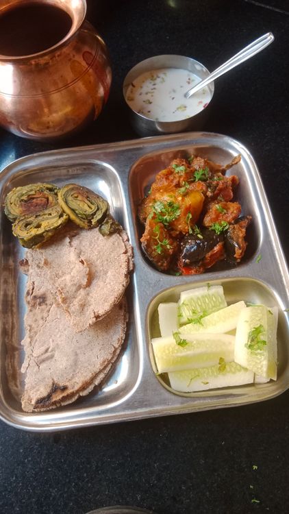Simple Monday Lunch Thali recipe