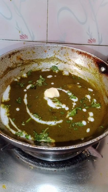 Step 2.2: Add paneer cubes and simmer for another 2 minutes