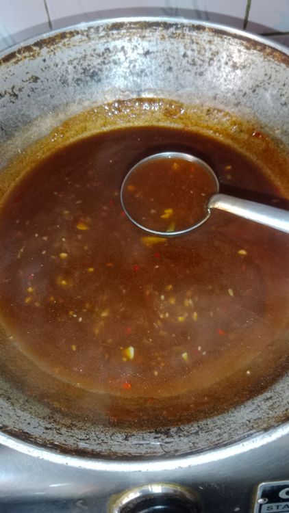 Step 2.2: Bring the mixture to a boil and cook until it thickens