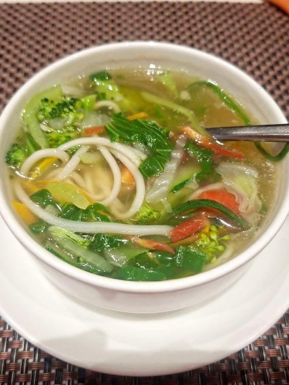 Veg. Noodle Clear Soup recipe