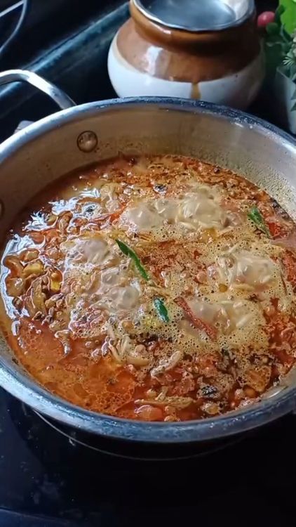Step 1.2: Add kokam pieces, coconut milk, and water