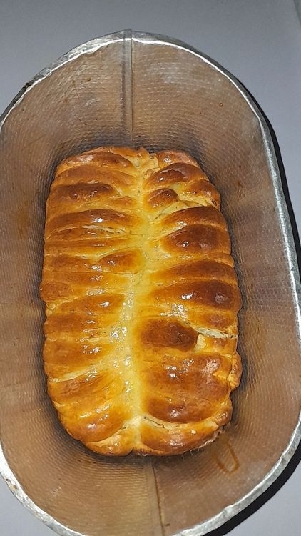 Step 6.1: Bake the garlic bread in the preheated oven for 25-30 minutes, or until golden brown