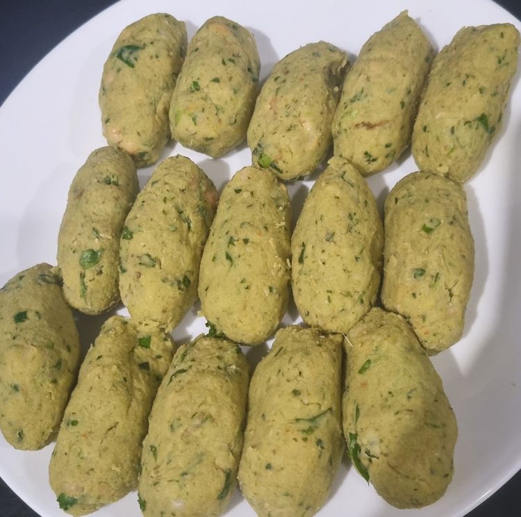 Step 1.1: Mix all the spices and chickpea flour into the mixture