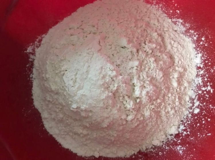 Step 1.1: In a bowl, add flour, salt, and baking powder