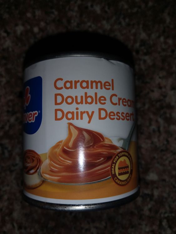 Step 1.1: Fold in the caramel cream with a spatula