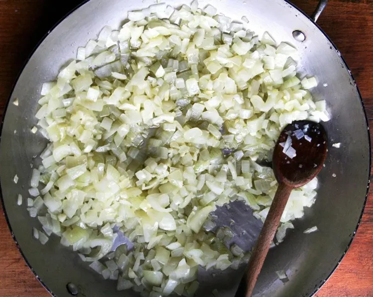 Step 1.1: Heat olive oil in a large oven-proof sauté pan over medium heat
