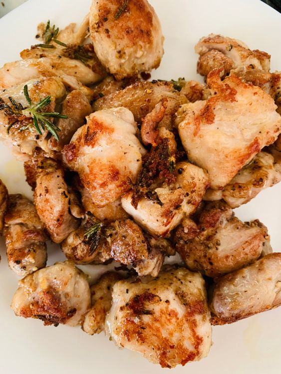 Step 3.1: Once seared, remove the chicken from the skillet and set aside