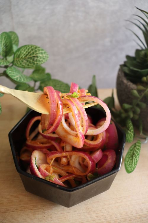 Step 2.1: Serve as a flavorful and refreshing side with biryani, tikkas, kebabs, or curries