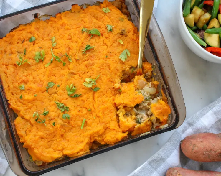Turkey and Sweet Potato Shepherd's Pie recipe