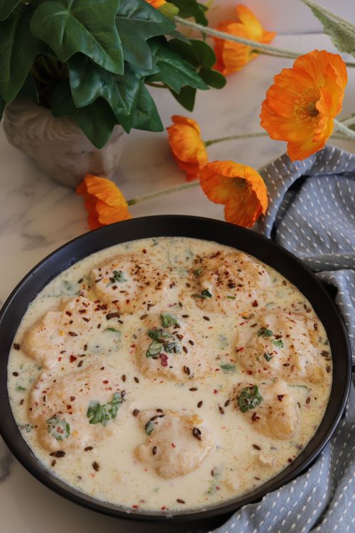 Chaas Vada (Vada in spiced Buttermilk) recipe