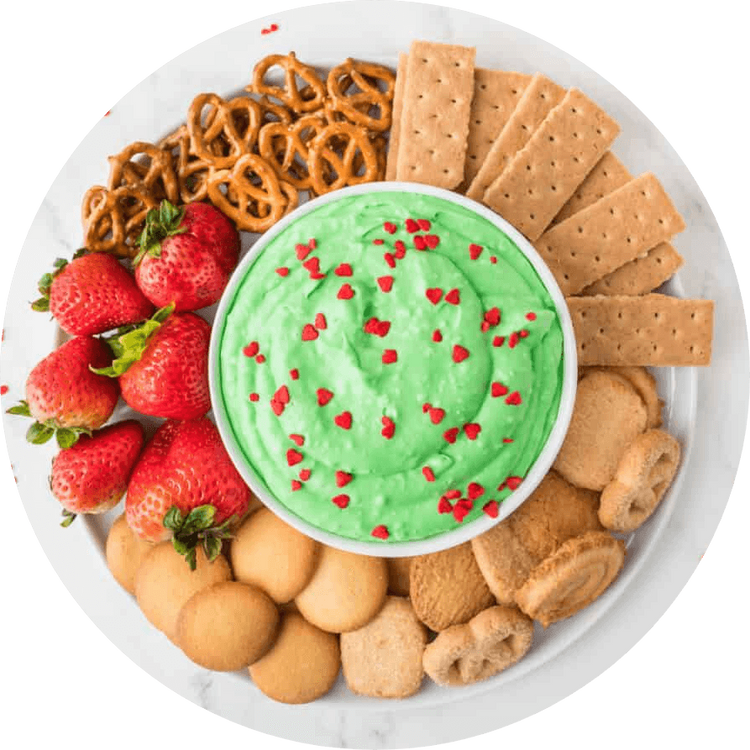 Green Vanilla Pudding Dip recipe