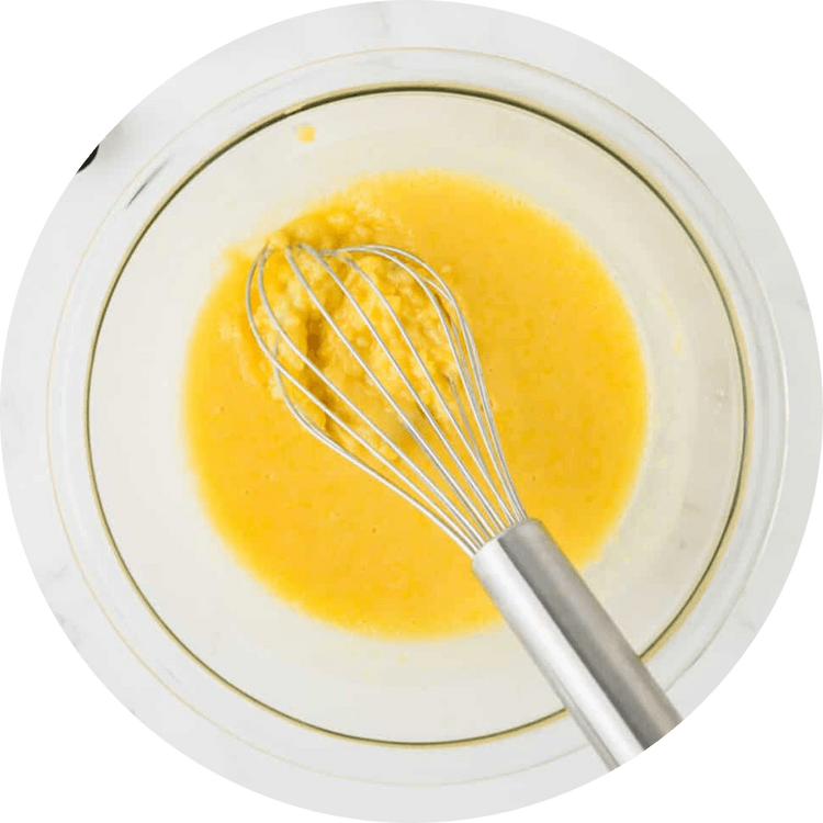 Step 1.1: Whisk together the milk and pudding mix, and let it set