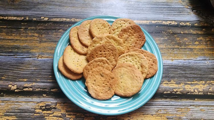 Airfried Moong Dal Mathri recipe