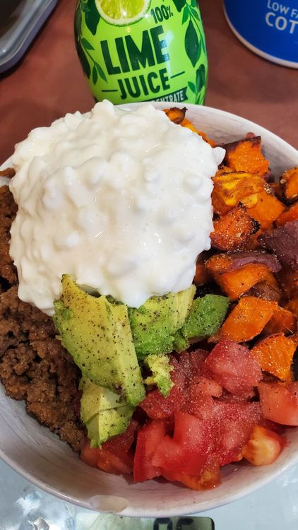 Nacho Average Sweet Potato Bowl recipe