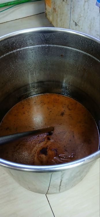 Step 1.1: In a large stockpot, bring fresh water to a boil