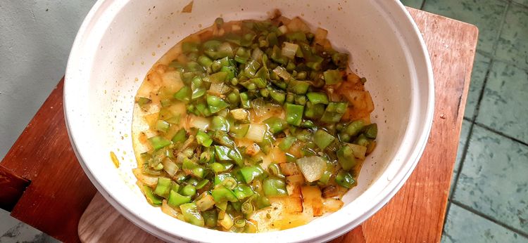 Step 1.1: Once soft but slightly crunchy, switch off the flame and serve hot