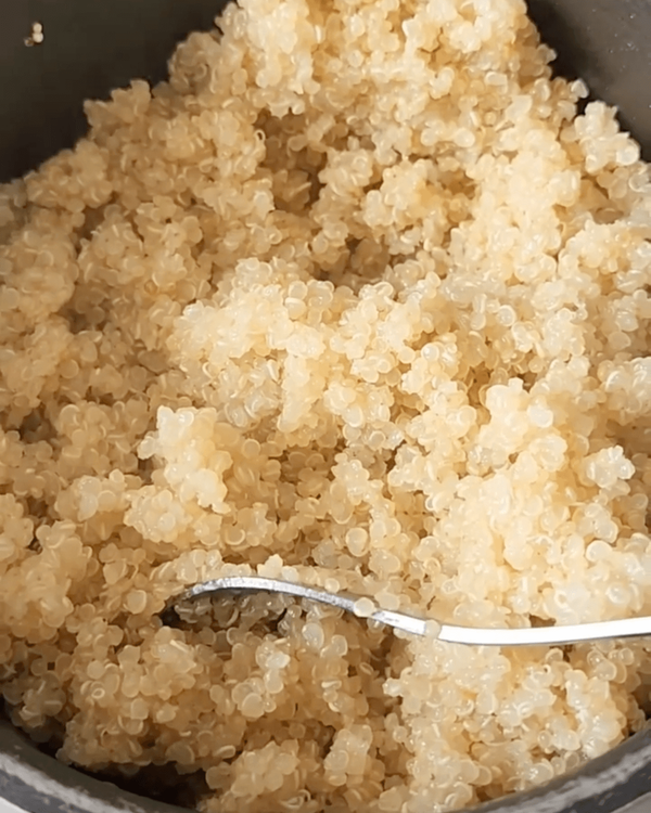 Step 1.1: Cook quinoa and allow it to cool
