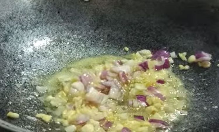 Step 2.1: In a large pan, melt butter over medium heat