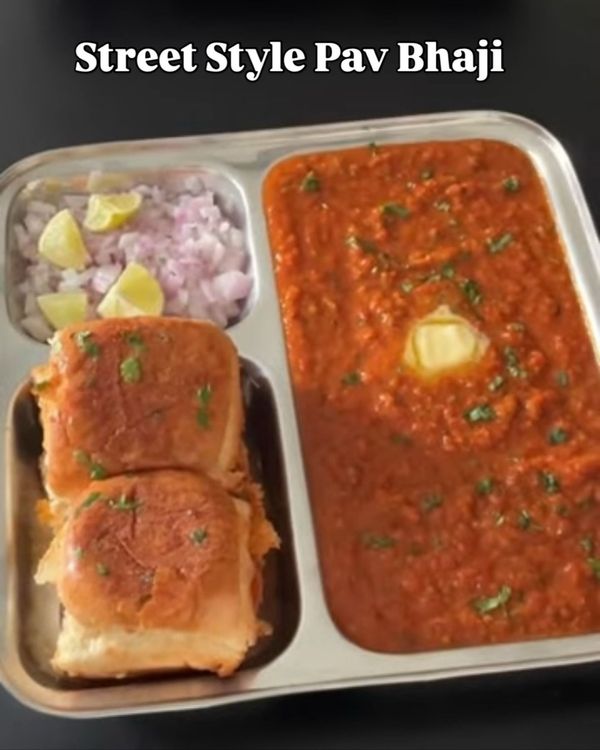 Street-Style Pav Bhaji recipe