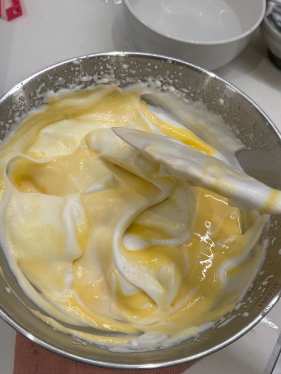 Step 5.1: Add the cornstarch and mix on low speed for 1 minute