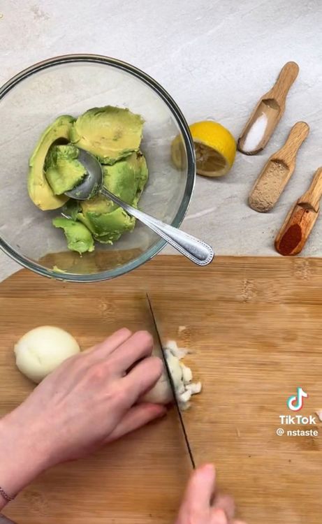 Step 1.1: Mash the avocado