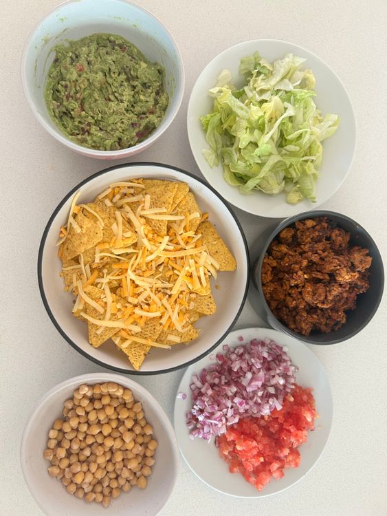 Step 3.2: Spread the corn chips evenly on a microwave-safe plate
