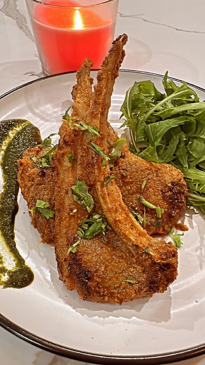 Spiced Lamb Chops recipe