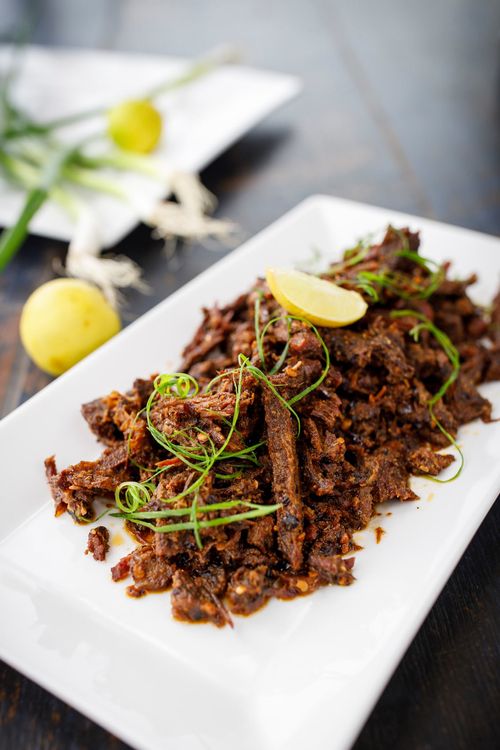 Buffalo Sukuti Sandheko recipe