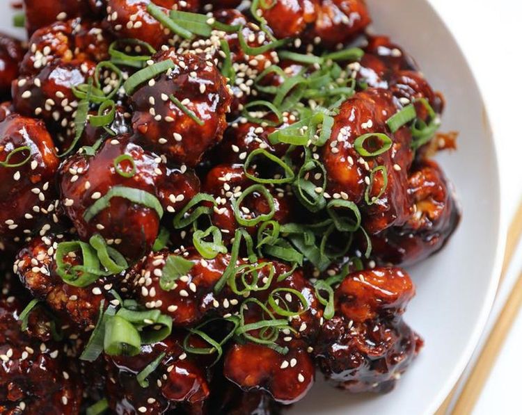 Spicy Gochujang Cauliflower Bites recipe