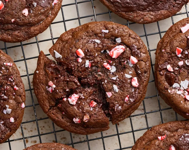 Peppermint Chocolate Cookies recipe