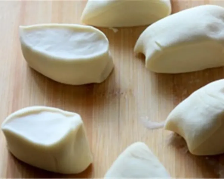 Step 3.1: Add all-purpose flour and water in a mixing bowl and then knead the dough until smooth and stretchy