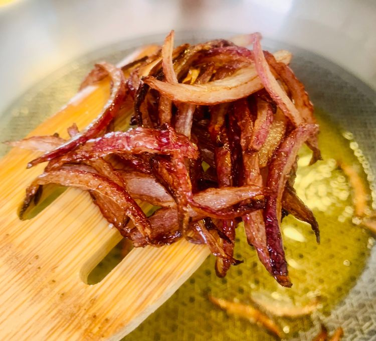 Step 1.1: Heal oil in a pan over medium-high heat