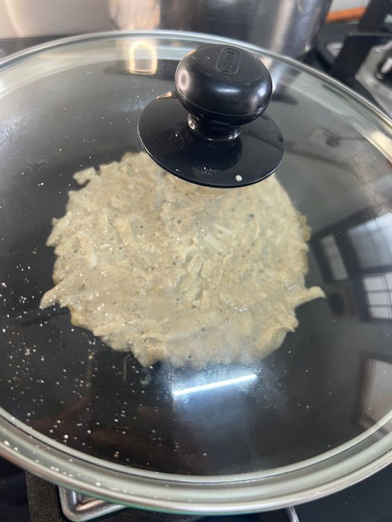 Step 1.1: Cover and let it cook for 30 seconds
