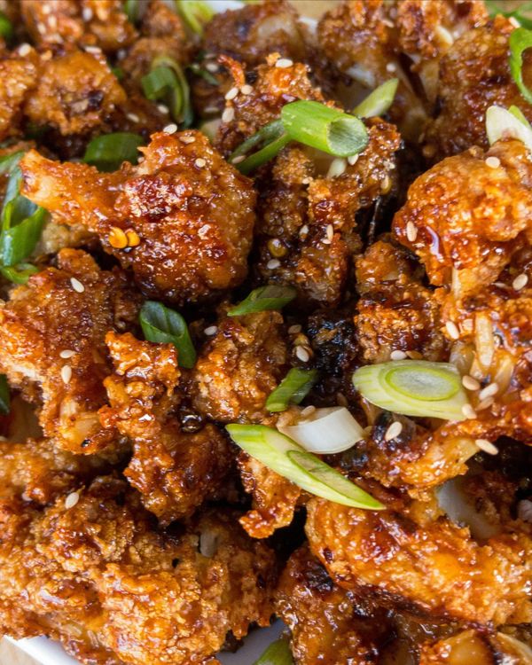 Cauliflower Wings with Asian Glaze recipe