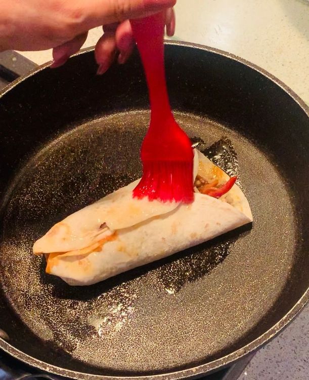 Step 1.1: Heat a heavy-bottomed pan or grill to medium heat