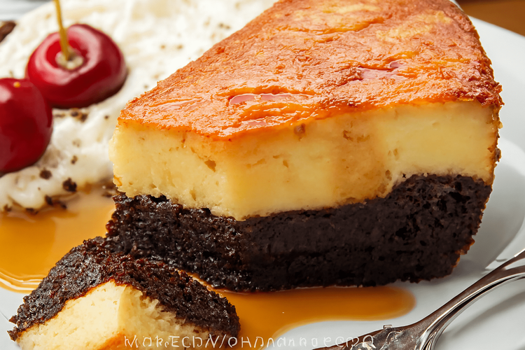 Cheese Chocoflan recipe