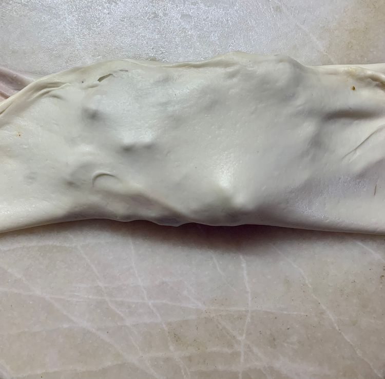 Step 3.2: Now fold the dough over the filling to form a square or a rectangular pocket, pressing the edges together to seal the filling inside