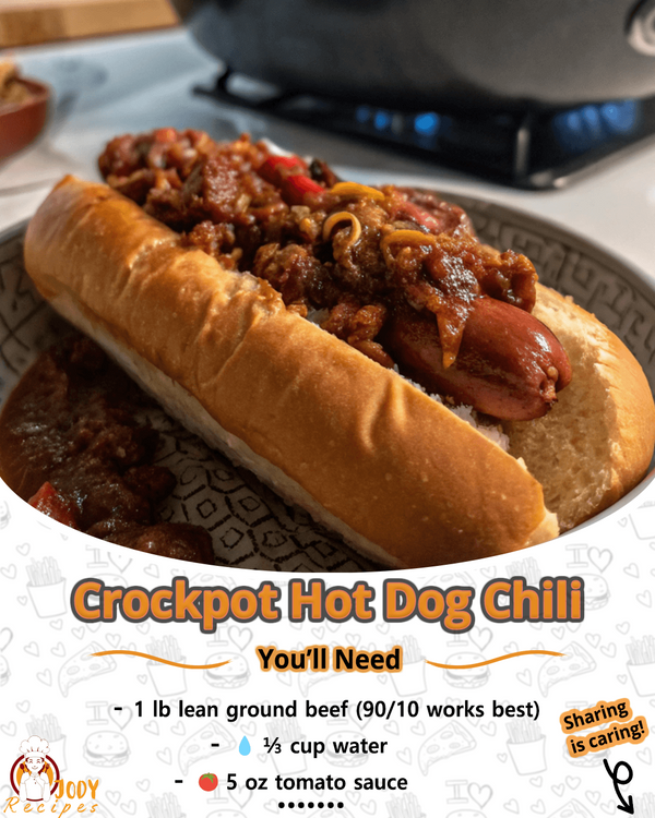 Crockpot Hot Dog Chili recipe