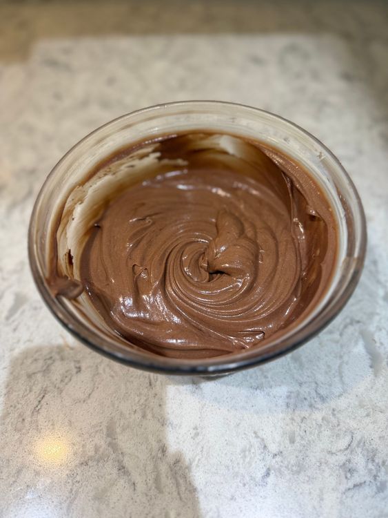 Step 2.1: Taste the mixture to check if the Nutella flavour is to your liking and set aside