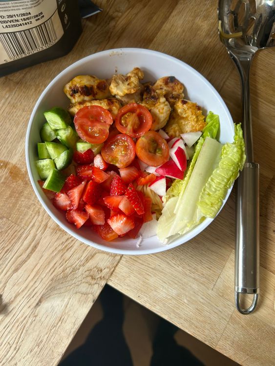 Mango Chicken Noodles recipe