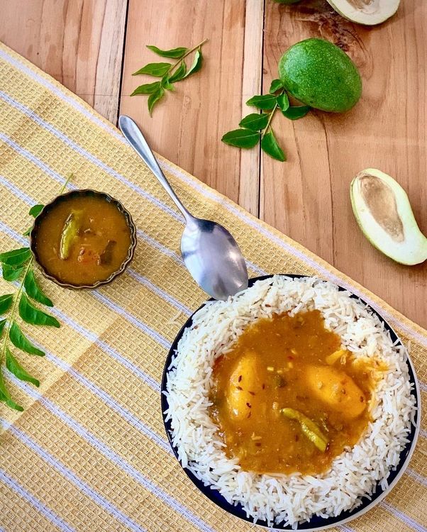 Raw Mango Mahni recipe