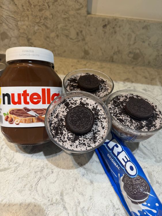 No Bake Nutella and Oreo Cheesecake recipe